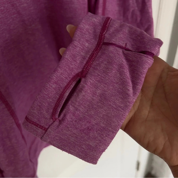 Lululemon Think Fast Long  Sleeve
Heathered Ultra Violet / Ultra Violet size 6 - Picture 6 of 7